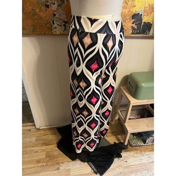 Lisa Style Italy Mod 60’s Style Two Piece Pants Suit party! M/L - Picture 9 of 11